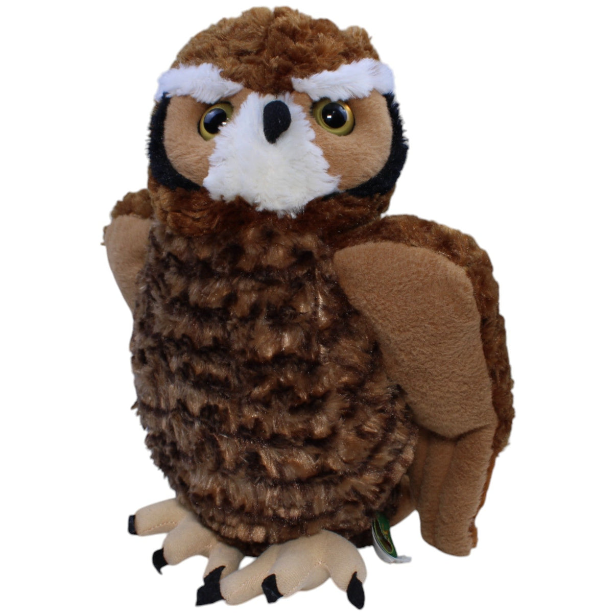 1239910 Wild Republic Großer Virginia - Uhu Kuscheltier Kumpel Leo Eule Gebraucht