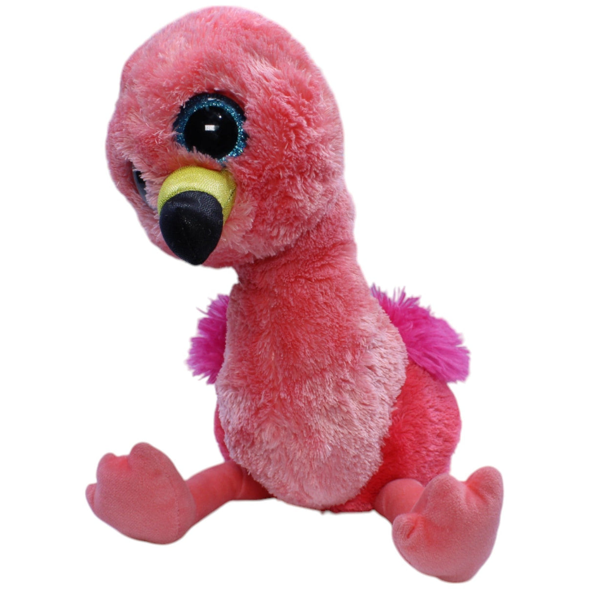 1239965 TY Großer Flamingo Gilda Kuscheltier Kumpel Leo Gebraucht