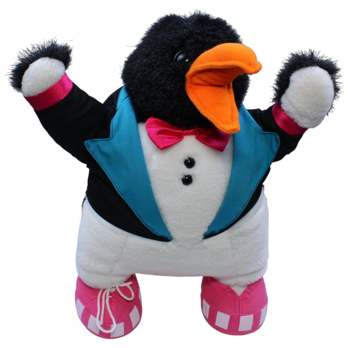 1231737 Opel Vintage Disco Pinguin Kuscheltier Kumpel Leo Gebraucht