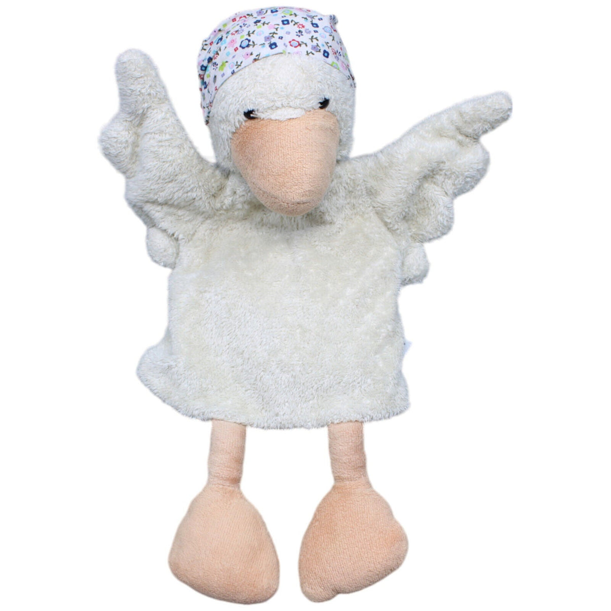 1232563 Sterntaler Handpuppe, Gans mit Kopftuch Handpuppe Kumpel Leo Gebraucht