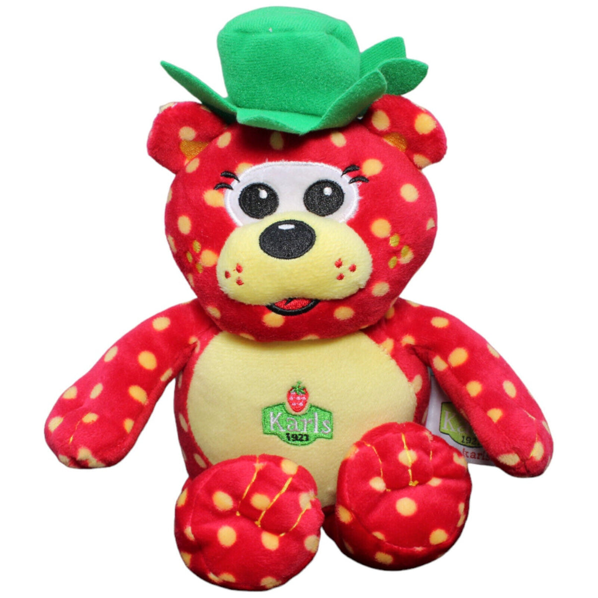 1232610 TY Karls Erdbeerhof, Teddybär Kuscheltier Kumpel Leo Gebraucht