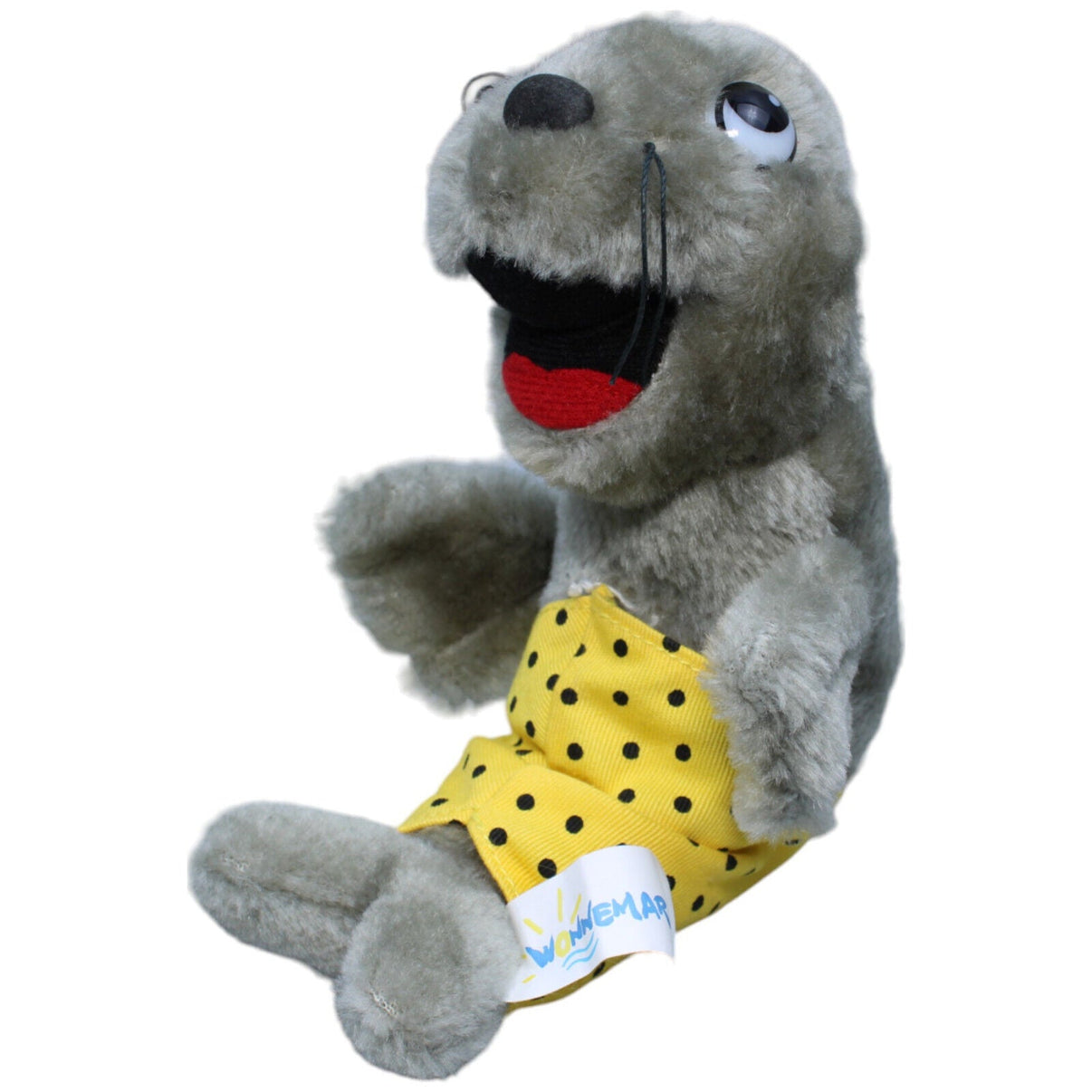 1232630 Wonnemar Robbe, grau Kuscheltier Kumpel Leo Gebraucht