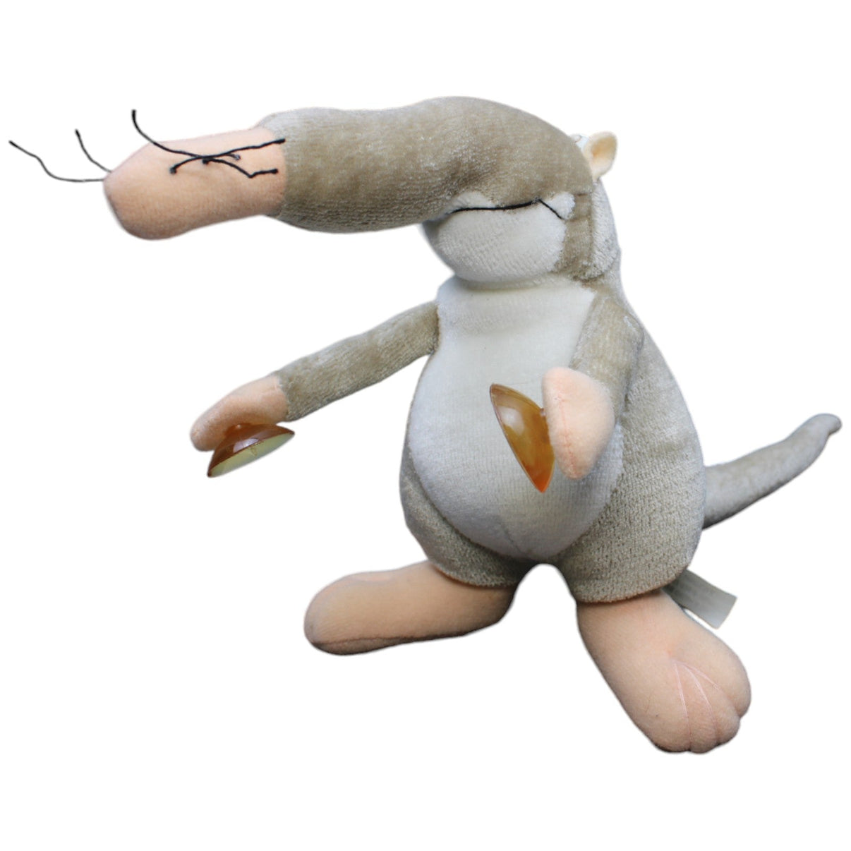 1232962 Depesche Vintage Günter der Nasenbär mit Saugnäpfen Kuscheltier Kumpel Leo Gebraucht Vintage