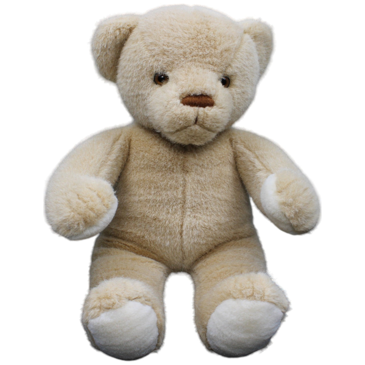 1233170 Schmidt Vintage Schildkröt Design, XL Teddybär hellbraun Kuscheltier Kumpel Leo Gebraucht
