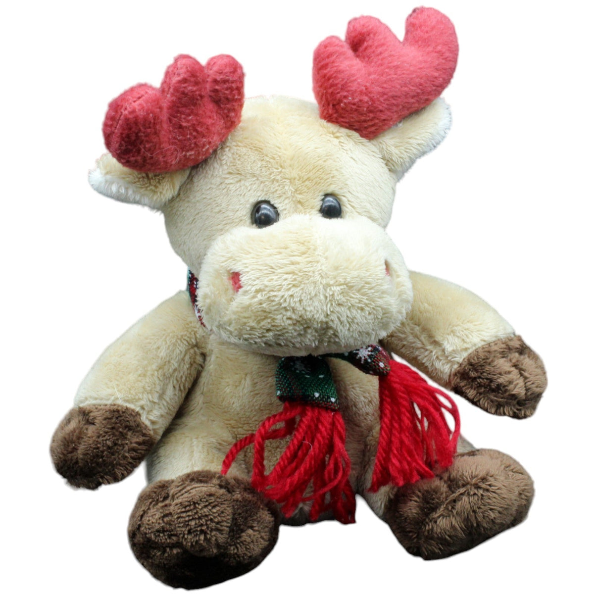 123407 Uni-Toys Weihnachtselch Kuscheltier Kumpel Leo Gebraucht