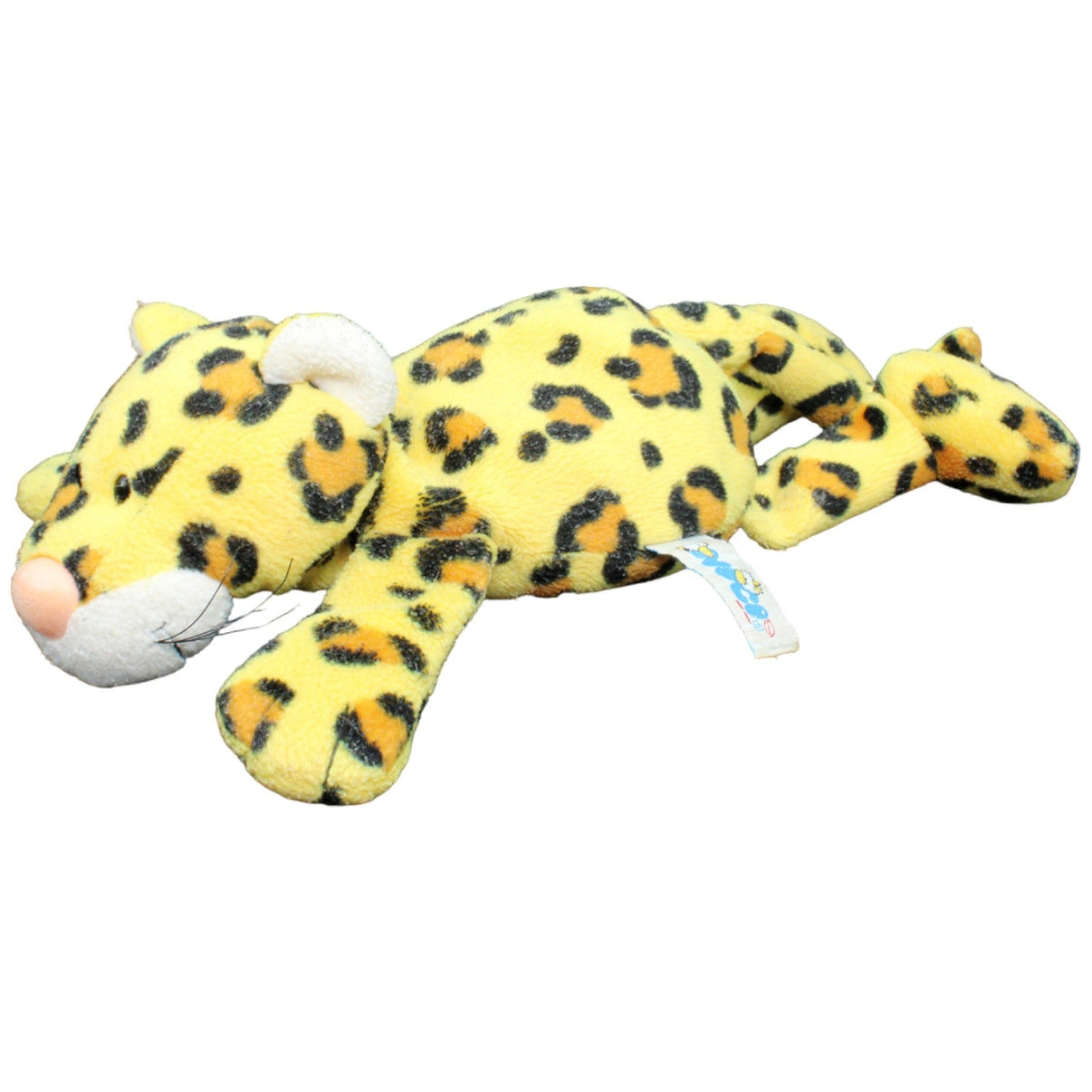 123423 NICI Vintage Leopard, liegend Kuscheltier Kumpel Leo Gebraucht