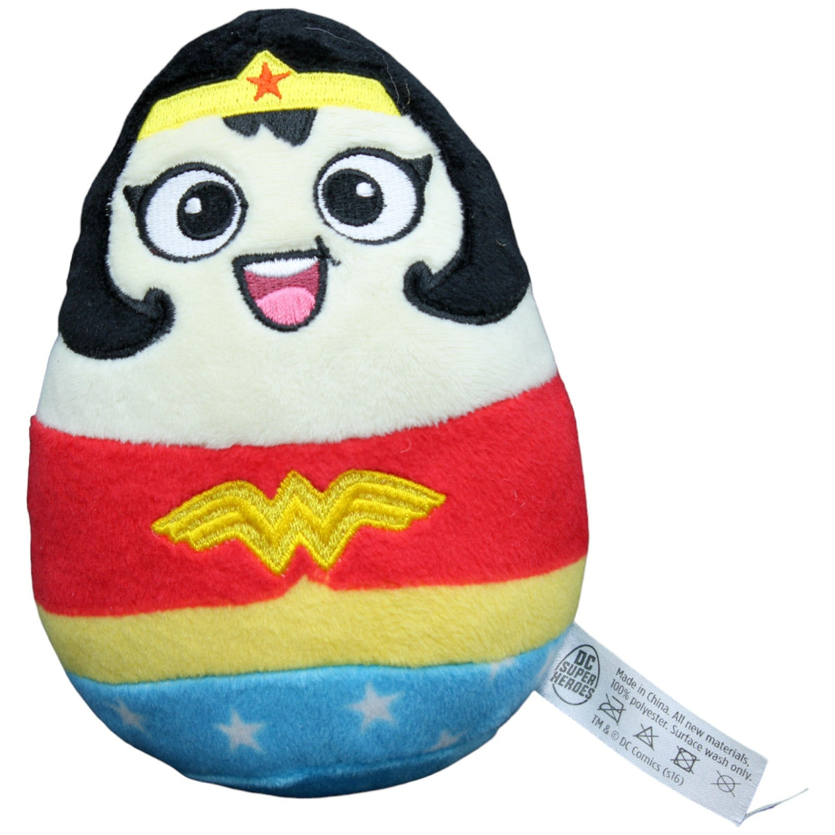 123551 DC Comics DC Justice League, Wonder Woman Plüsch-Ei Plüschfigur Kumpel Leo Gebraucht
