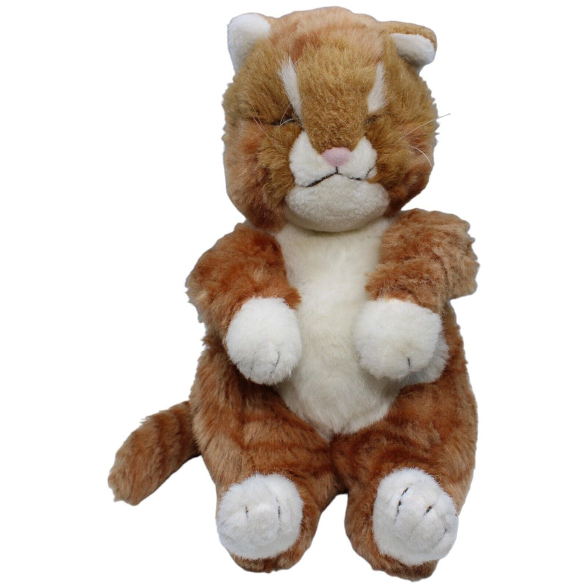 123767 Tchibo Vintage Kindergarten der Tiere, Kater Tom Plüschfigur Kumpel Leo Gebraucht Katze