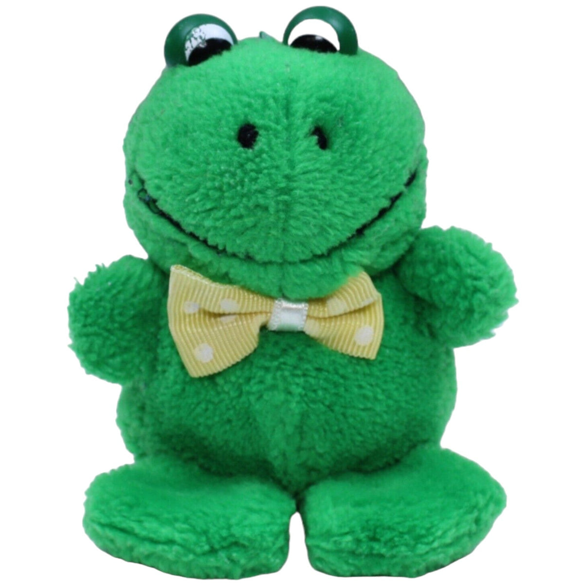 123892 NICI Vintage Frosch mit Fliege Kuscheltier Kumpel Leo Gebraucht