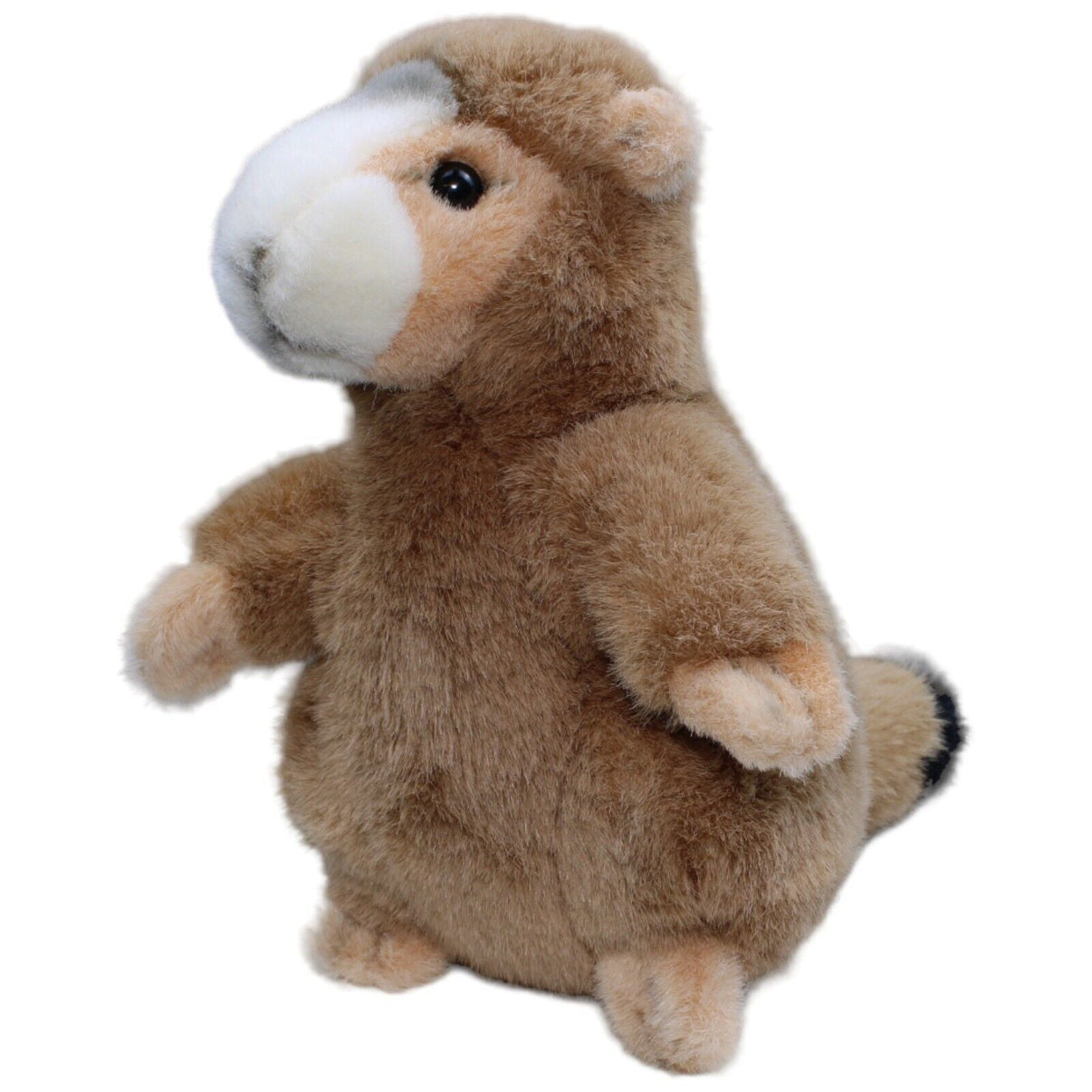 123912 EFFEM Vintage Murmeltier, braun Kuscheltier Kumpel Leo Gebraucht