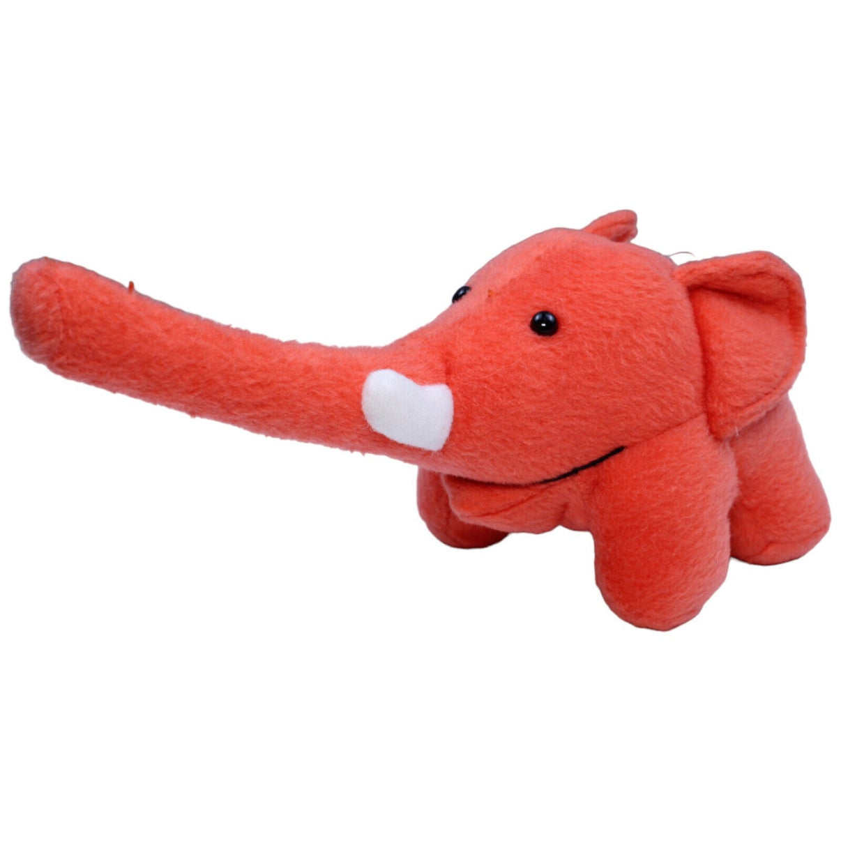 123997 ZWEYLOEVEN Werbeproduktion Wüstenrot Elefant, rot Kuscheltier Kumpel Leo Gebraucht