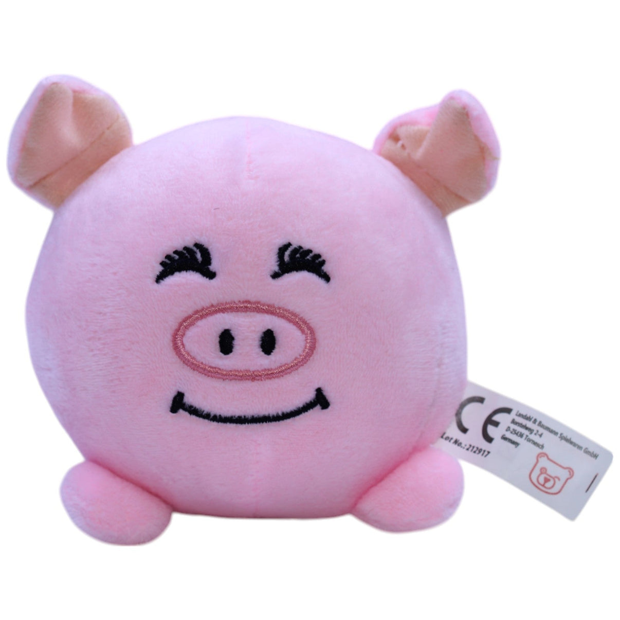 123000011645 Landahl & Baumann Squishy, rundes Schweinchen Kuscheltier Kumpel Leo Gebraucht