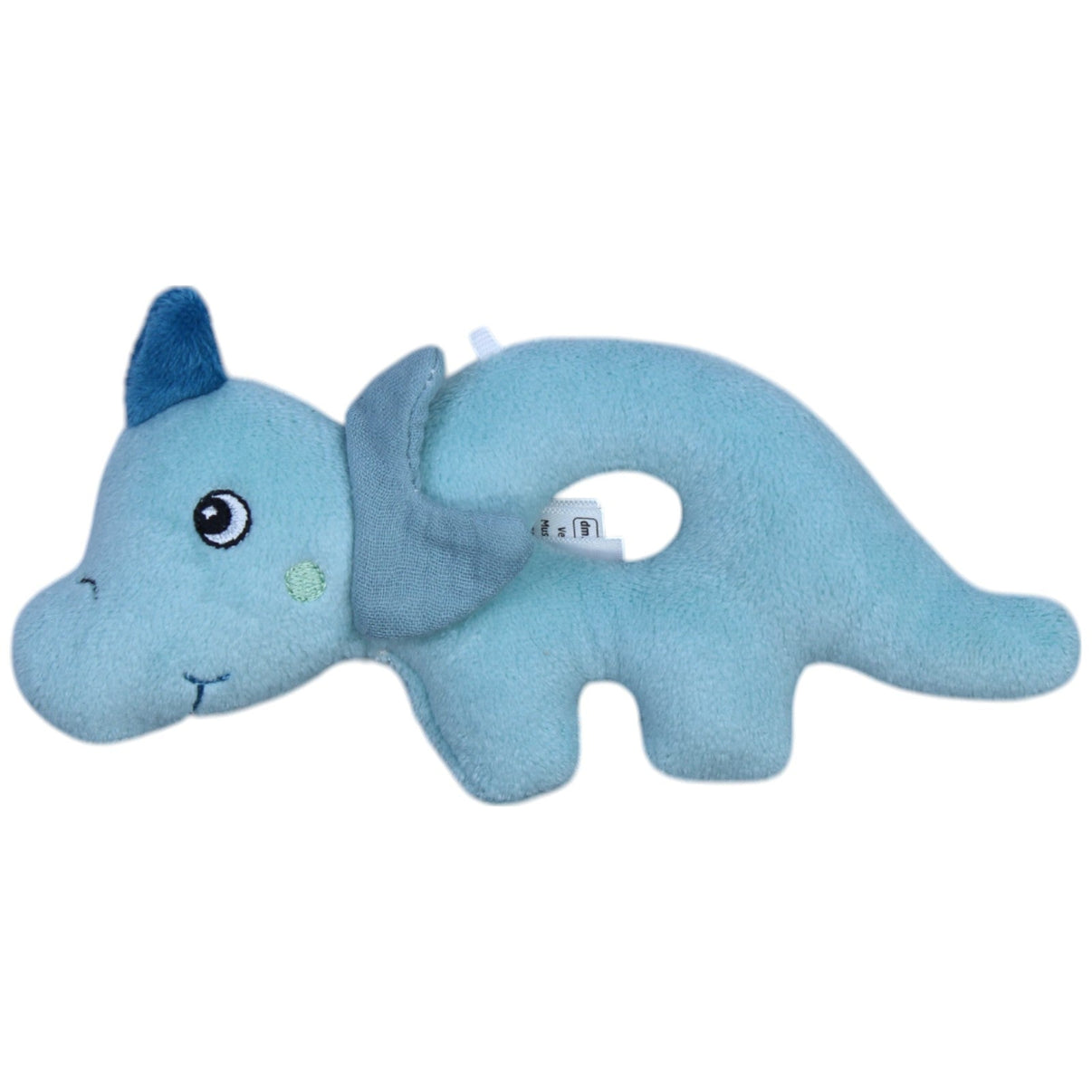 123000011737 PUSBLU Triceratops, blau Greifling mit Rassel Kumpel Leo Dinosaurier dm drogerie markt