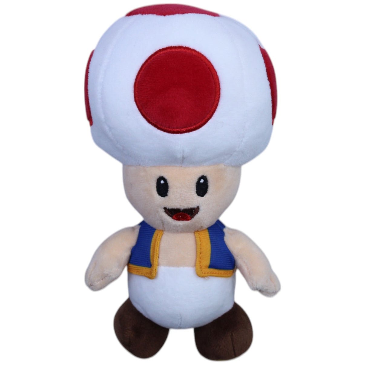 123000011766 Unbekannt Toad aus Super Mario Plüschfigur Kumpel Leo Gebraucht Nintendo