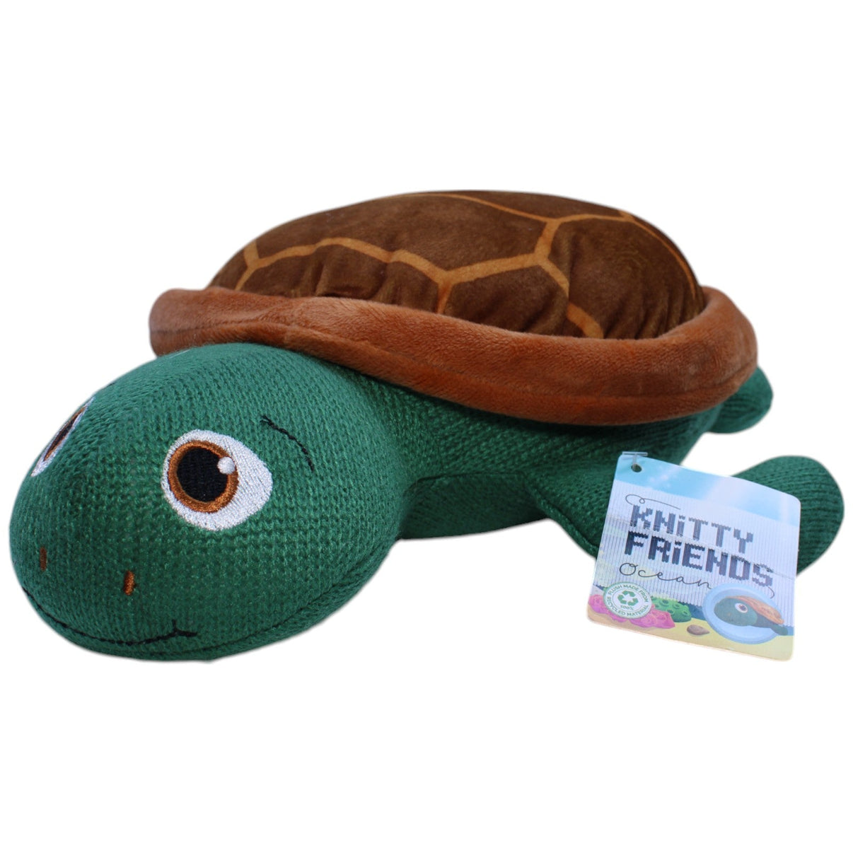 123000012404 Boost Collectibles Knitty Friends Ocean, Schildkröte Kuscheltier Kumpel Leo neu Penny