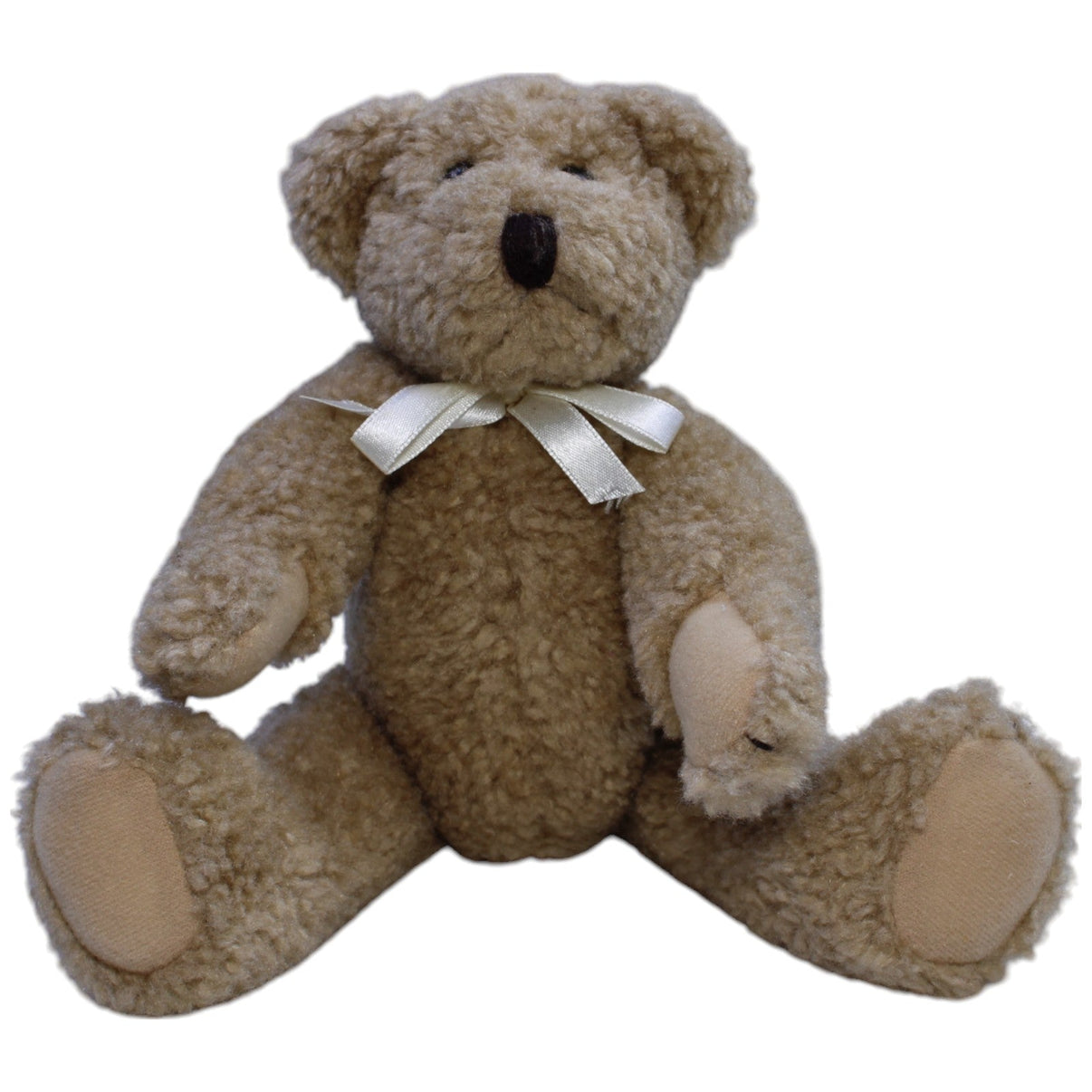 123000012749 Unbekannt Teddybär mit beweglichem Kopf & Gliedern Kuscheltier Kumpel Leo Gebraucht Teddy Teddybär