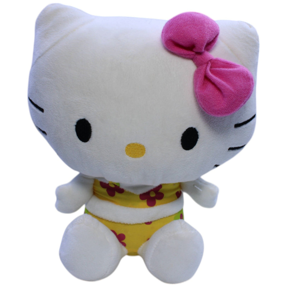 123000012918 Sega Amusements Europe LTD Hello Kitty in Blumen Latzhose Kuscheltier Kumpel Leo Gebraucht