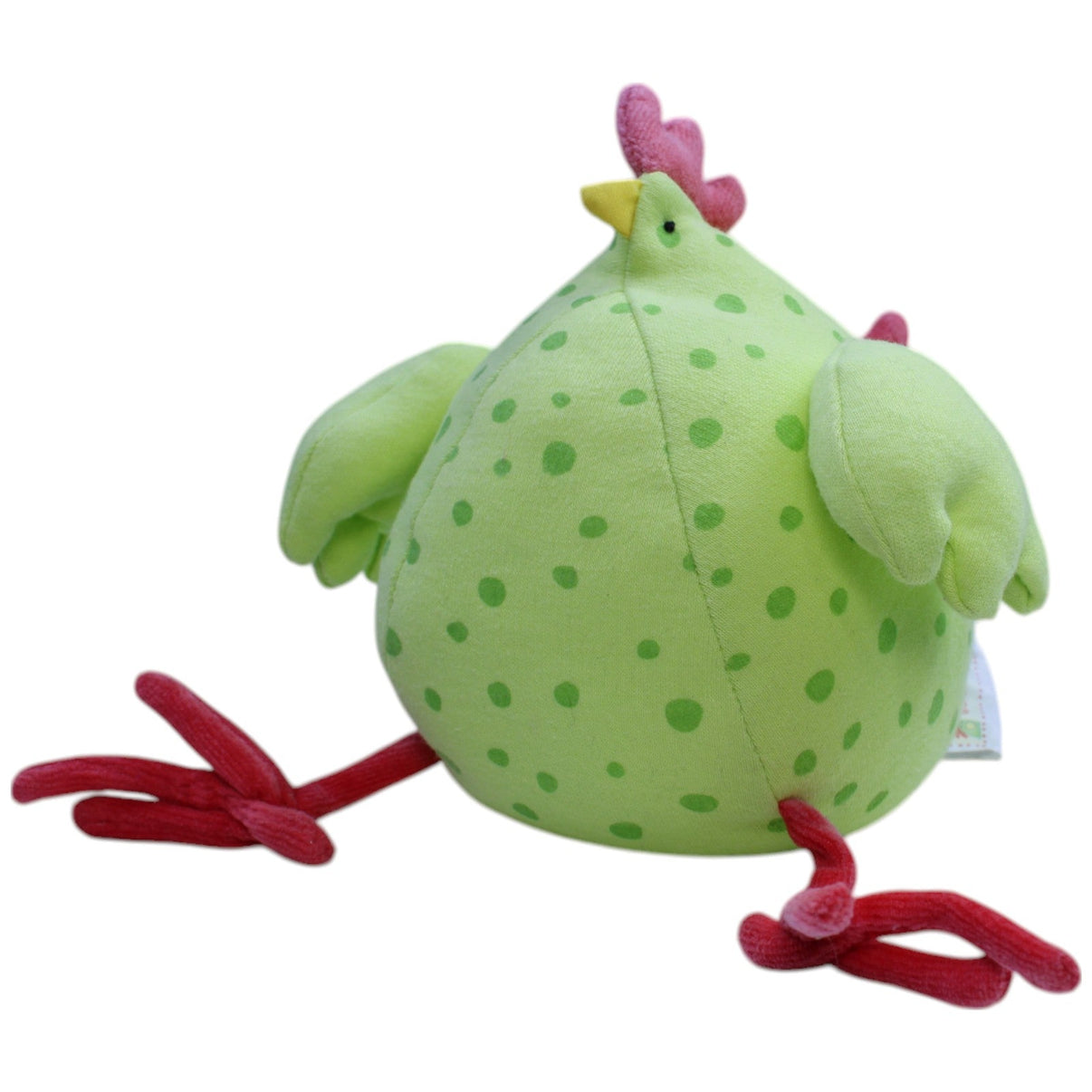 123000013099 W. Steinbeck Süßes dickes Huhn, grün Kuscheltier Kumpel Leo Gebraucht Ostern
