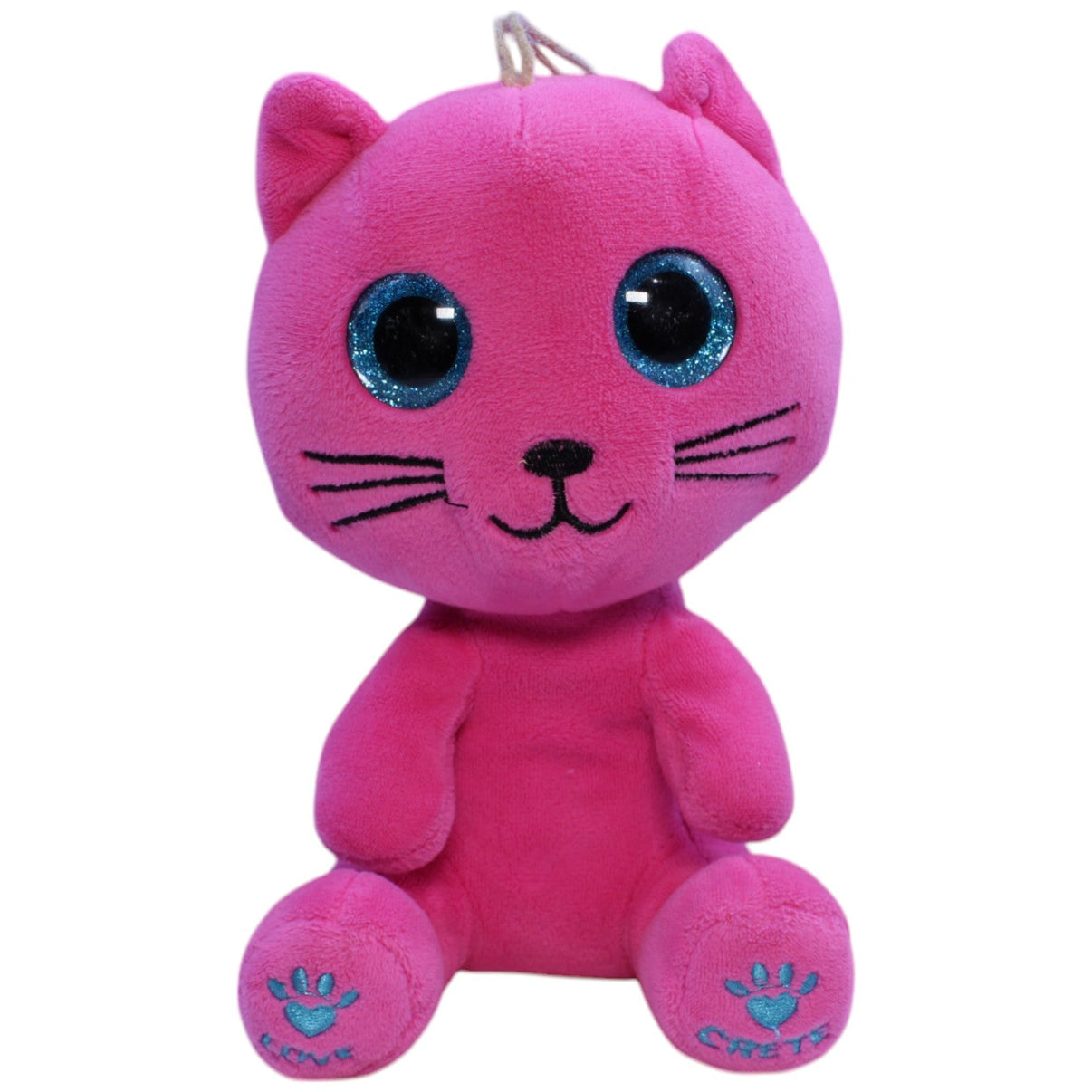 123000013111 Unbekannt Kreta, pinke Katze Kuscheltier Kumpel Leo Gebraucht
