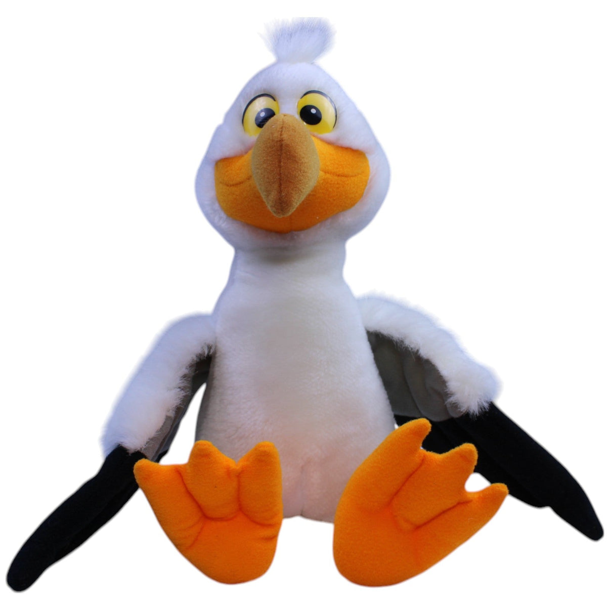 123000013184 Disney Disneyland, Möwe Scuttle aus Arielle, die Meerjungfrau Kuscheltier Kumpel Leo Disney Gebraucht Vintage