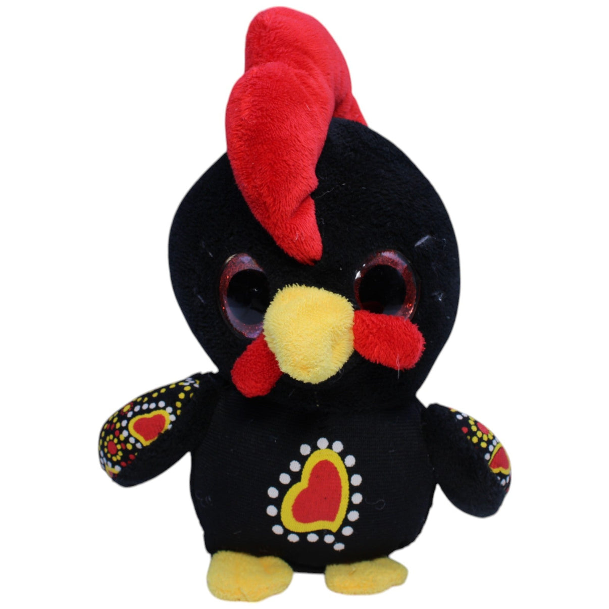 123000013311 Wild Planet Oldies, schwarzer Hahn Kuscheltier Kumpel Leo Gebraucht