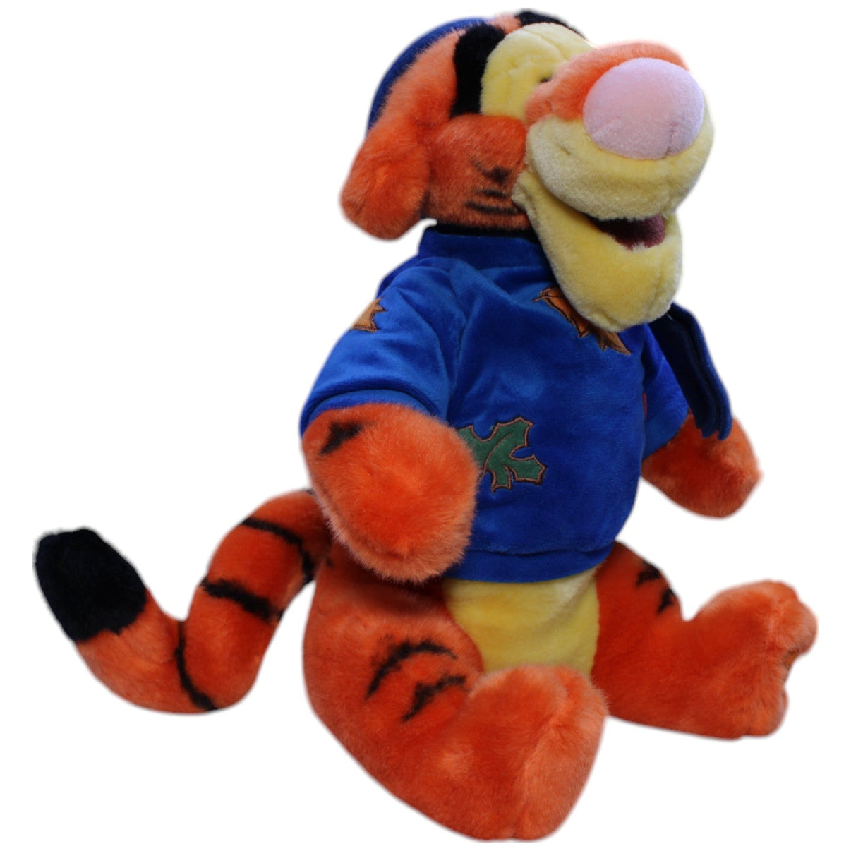 123000013315 Disney Disney Store, Tigger aus Winnie Puuh im herbstlichen Outfit Kuscheltier Kumpel Leo Gebraucht Raubkatze Tiger