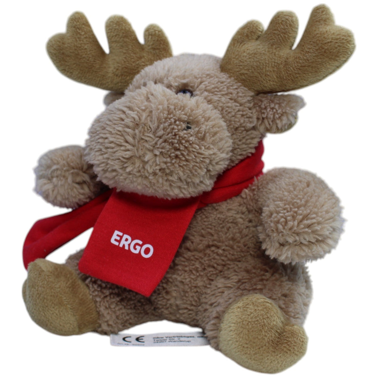 123000013340 mbw Vertriebsges. mbH Minifeet, Elch mit "ERGO" Schal Kuscheltier Kumpel Leo Gebraucht