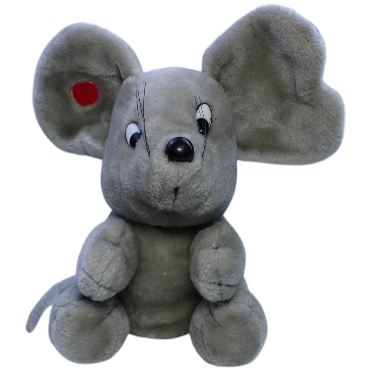 123000013372 Unbekannt Graue Maus, Susi Maus Kuscheltier Kumpel Leo Gebraucht