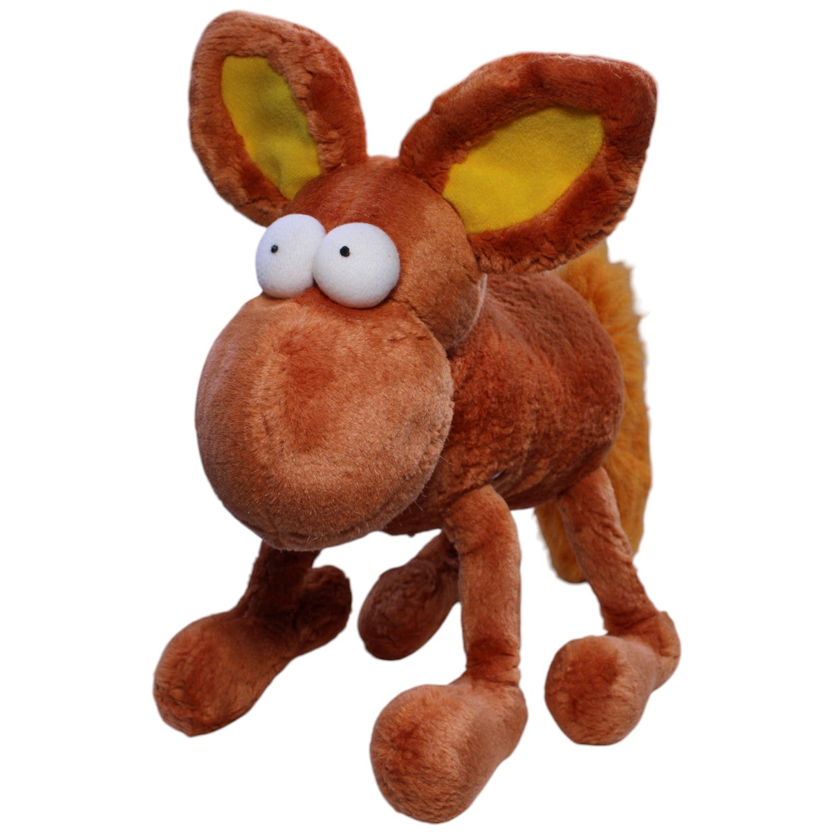 123000013469 HEYE Guillermo Mordillo Crazy Zoo, XL Fuchs Kuscheltier Kumpel Leo Gebraucht Vintage