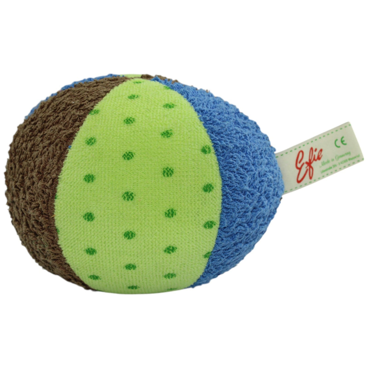 123000013735 Efie Bunter Ball, klein Ball mit Rassel Kumpel Leo Gebraucht