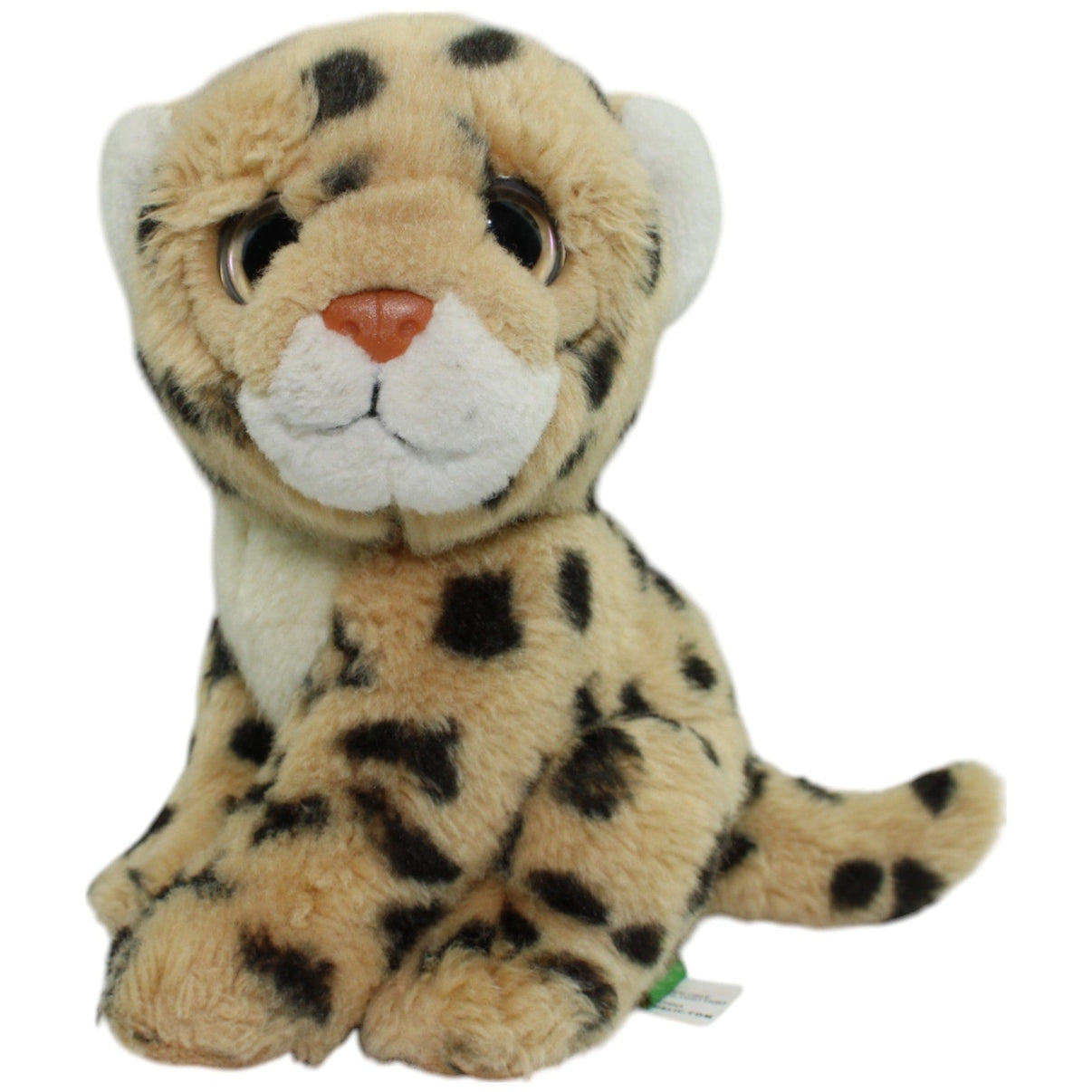 123000013810 Wild Republic Baby Leopard, sitzend Kuscheltier Kumpel Leo Gebraucht Raubkatze