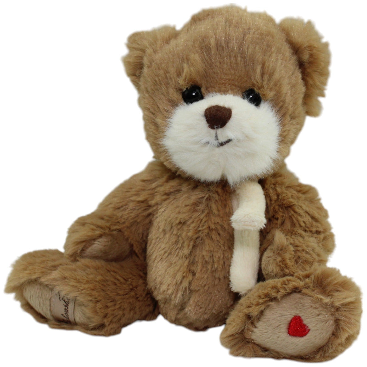 123000013990 Bukowski Design AB Kleiner Teddy mit Herz - Pfote, superweich Kuscheltier Kumpel Leo Gebraucht Teddy Teddybär