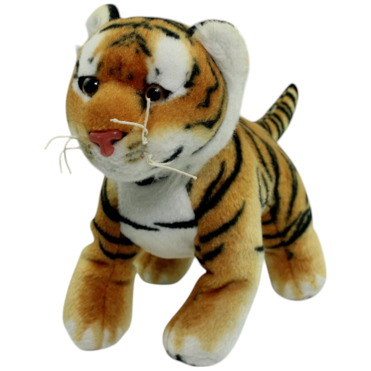 123000014045 Uni - Toys Hübscher Königstiger, stehend Kuscheltier Kumpel Leo Gebraucht Raubkatze