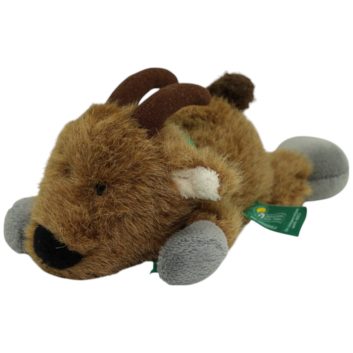 123000014050 NICI Nationalpark Hohe Tauern, liegender Steinbock Kuscheltier Kumpel Leo Gebraucht