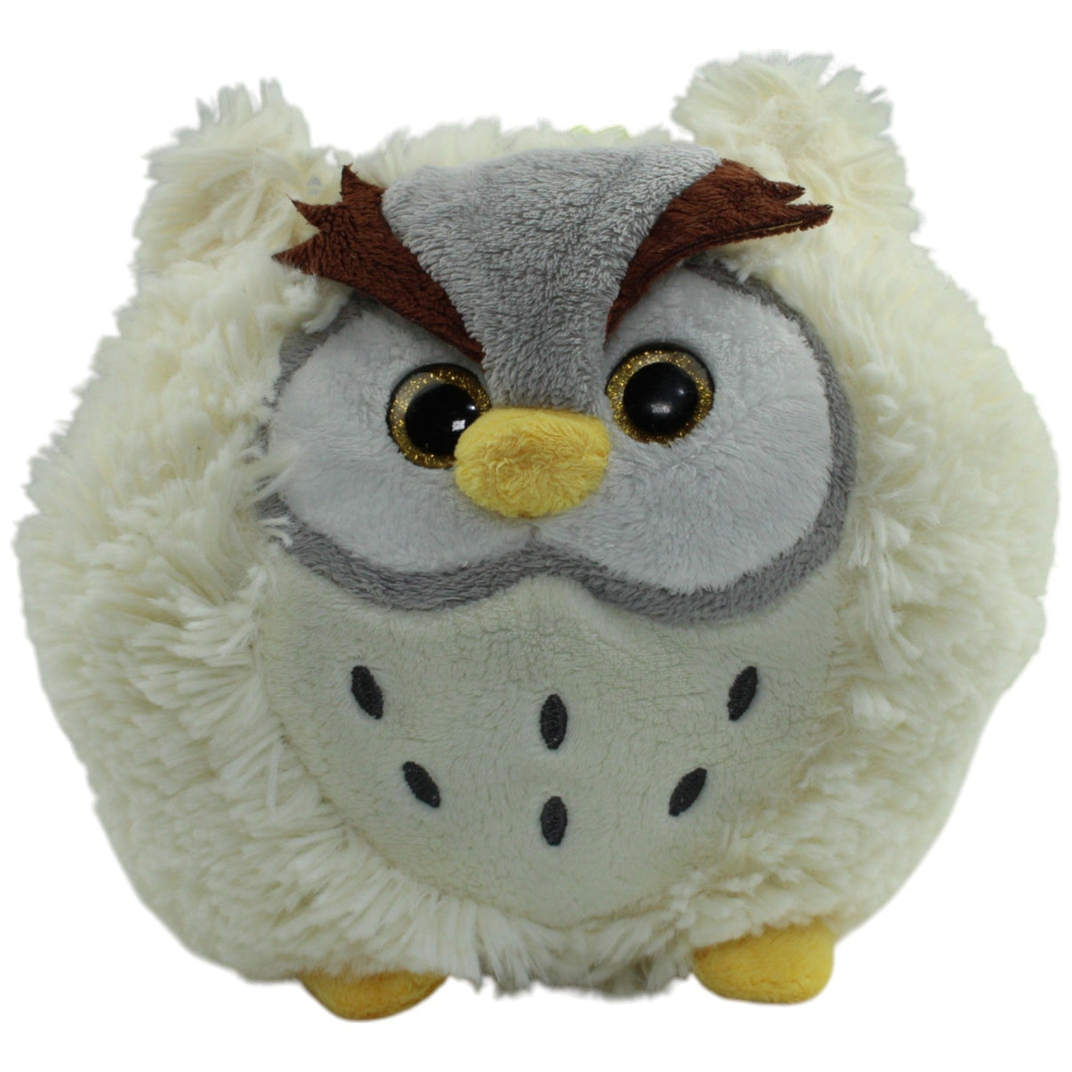 123000014080 FLOTI Flos Toys, weiße Eule Kuscheltier Kumpel Leo Gebraucht