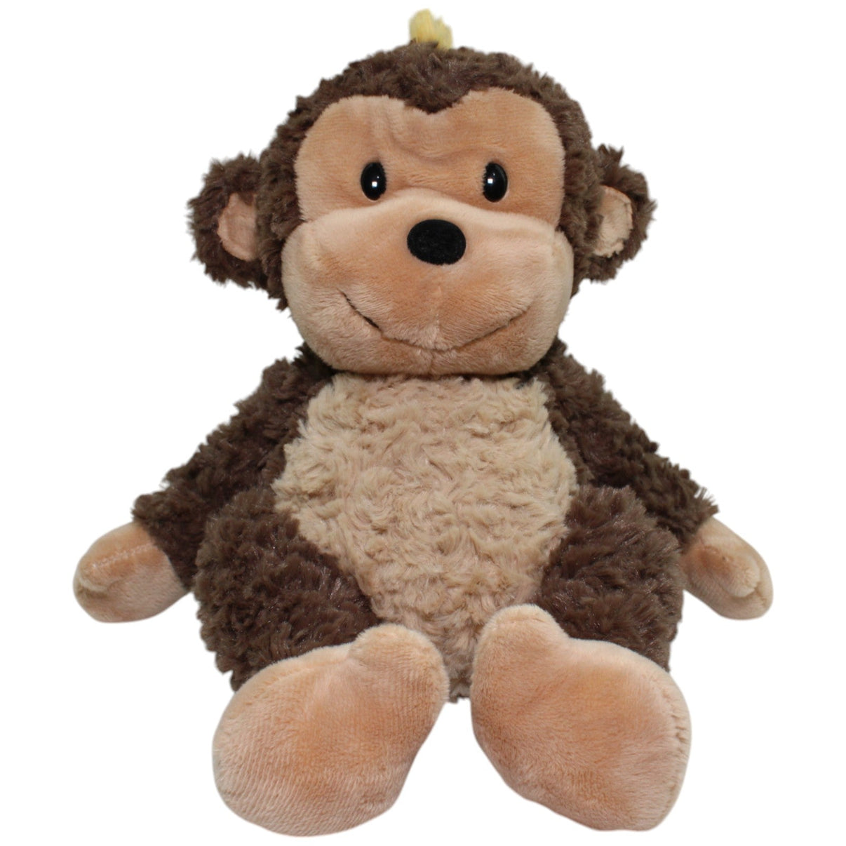 123000014092 Mascot Factory Süßer Affe mit blonder Strähne, sitzend Kuscheltier Kumpel Leo Affe Gebraucht