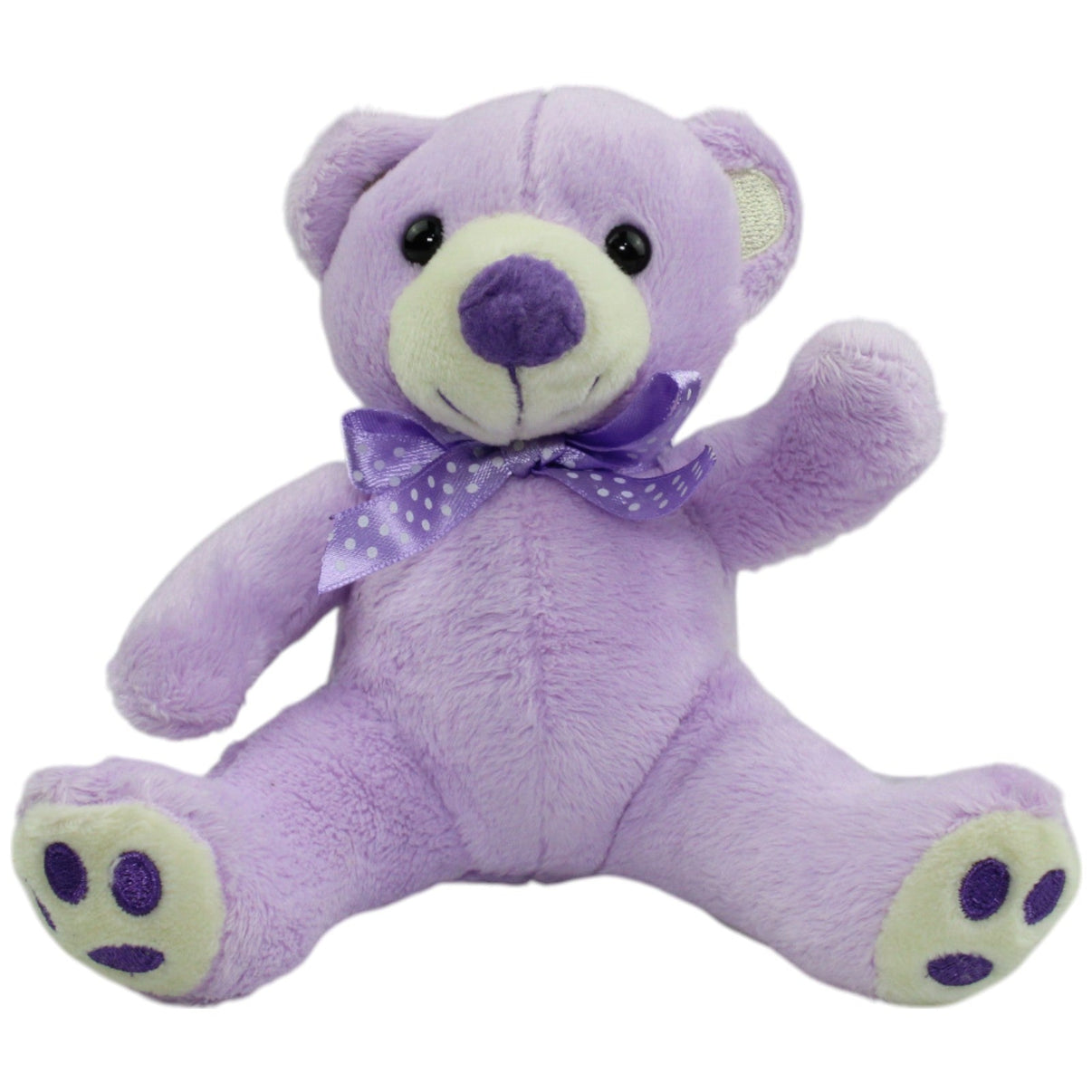 123000014107 CLARA EN PROVENCE Lila Teddybär Kuscheltier Kumpel Leo Gebraucht Teddy Teddybär