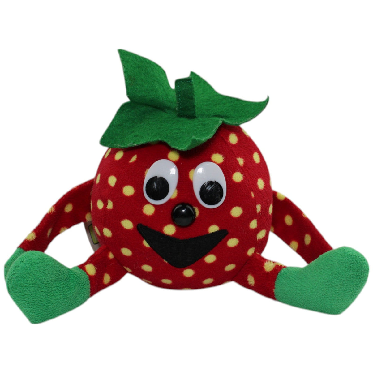 123000014113 Karls Markt Karls Erdbeerhof, Erdbeere Karla Plüschfigur Kumpel Leo Gebraucht