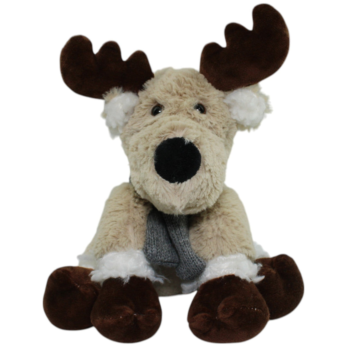 123000014176 Accentra Süßer Elch, sitzend Kuscheltier Kumpel Leo Gebraucht Weihnachten