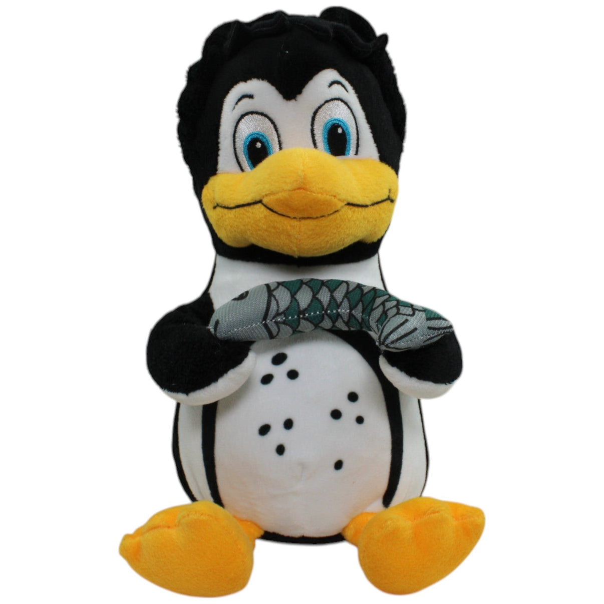 123000014246 Openmindz Maskottchen, Pinguin Frieda vom Pingui Kids Club Spreewelten Kuscheltier Kumpel Leo Gebraucht
