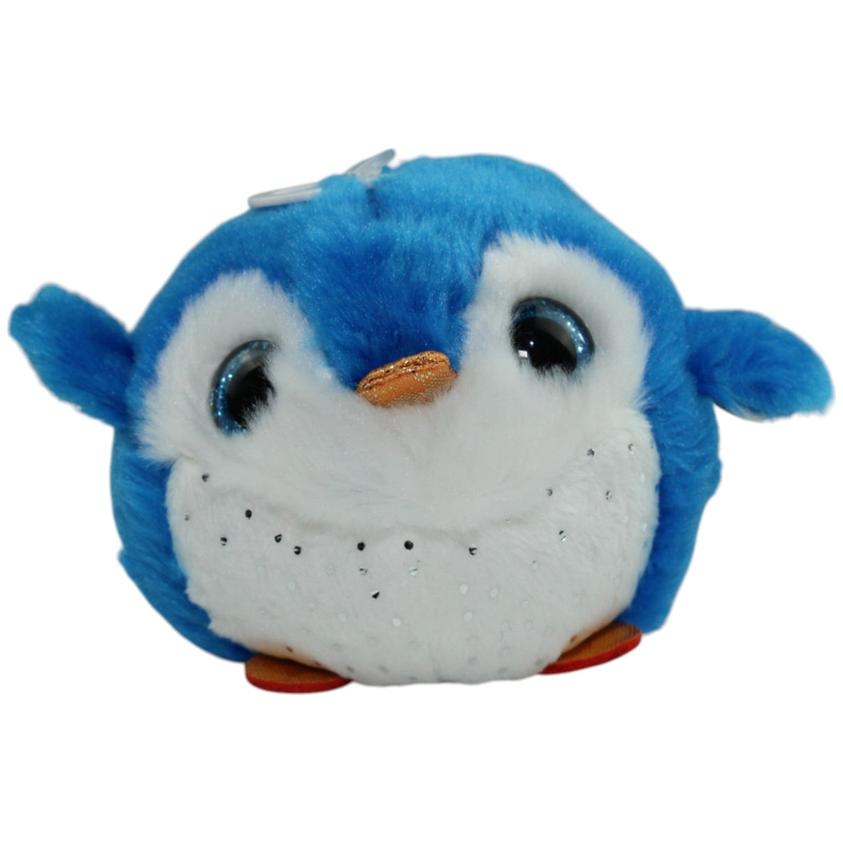 123000014282 Aurora Sparkle Tales, runder kleiner Pinguin blau Kuscheltier Kumpel Leo Gebraucht