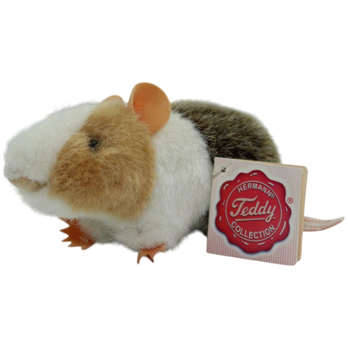 123000014283 Teddy - Hermann Kleiner Hamster, dreifarbig Kuscheltier Kumpel Leo neu