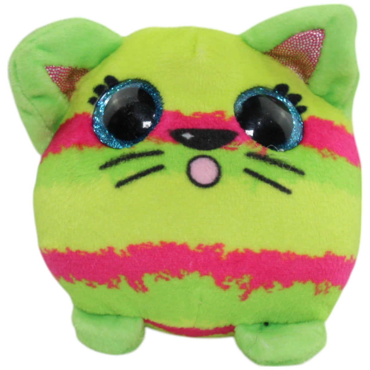 123000014317 Tigerhead Baggy Buddies, bunte Katze Kuscheltier Kumpel Leo Gebraucht