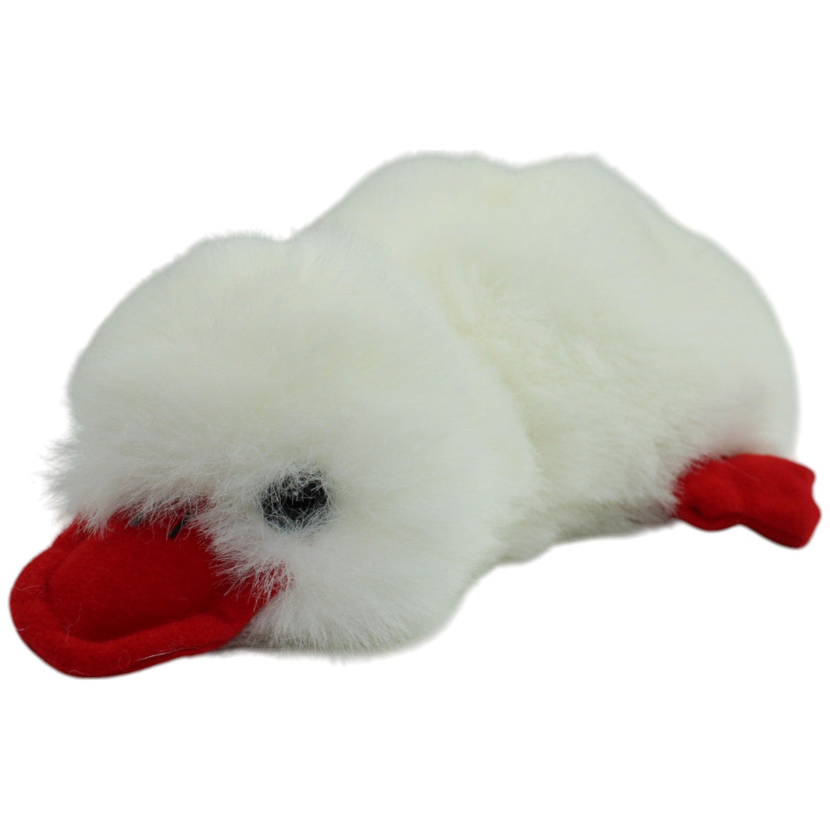 123000014323 Segenta Design Weiße Ente, liegend Kuscheltier Kumpel Leo _Vintage_ Gebraucht Vintage