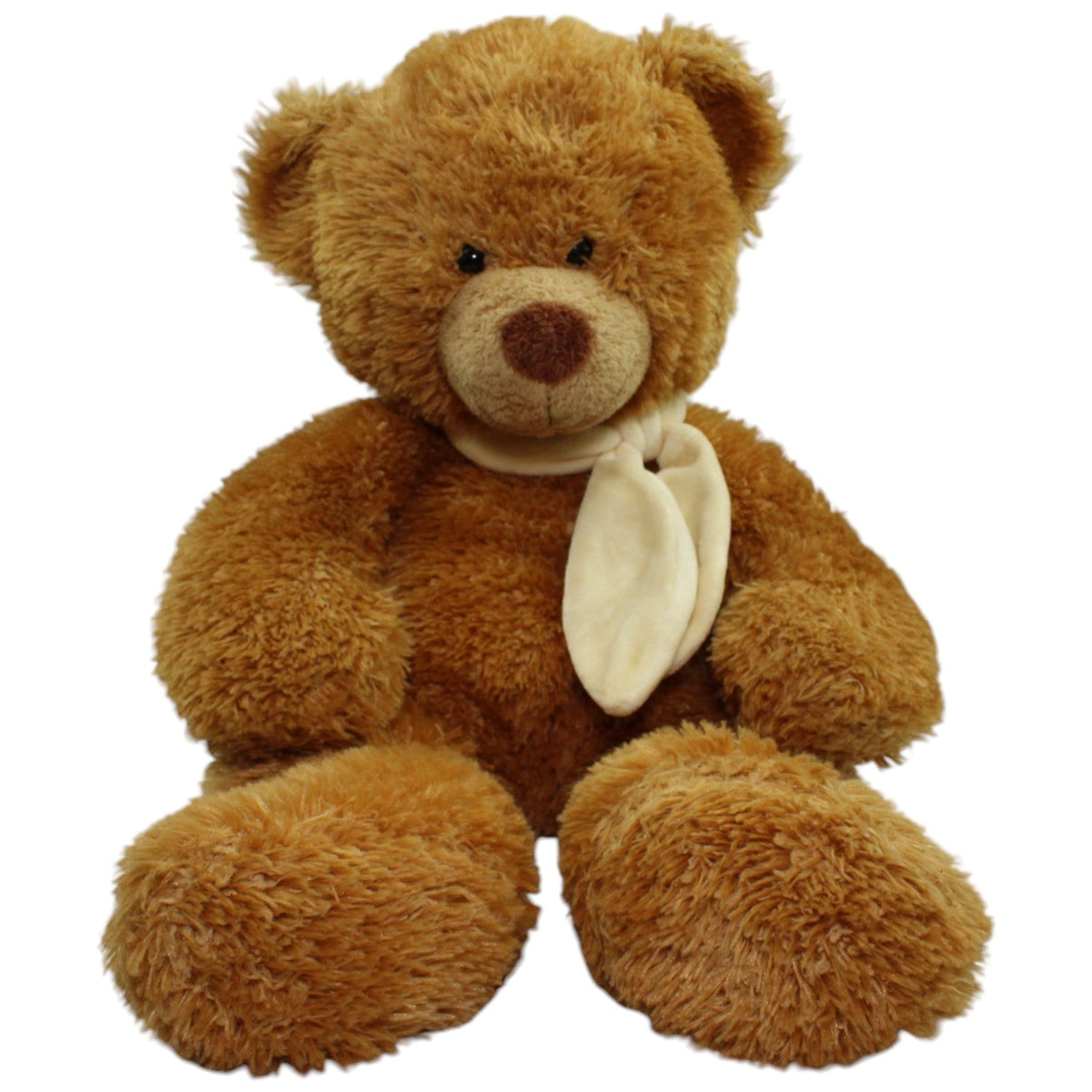 123000014462 Teddy - Hermann XL Teddy mit Schal, braun Kuscheltier Kumpel Leo Gebraucht Teddy Teddybär