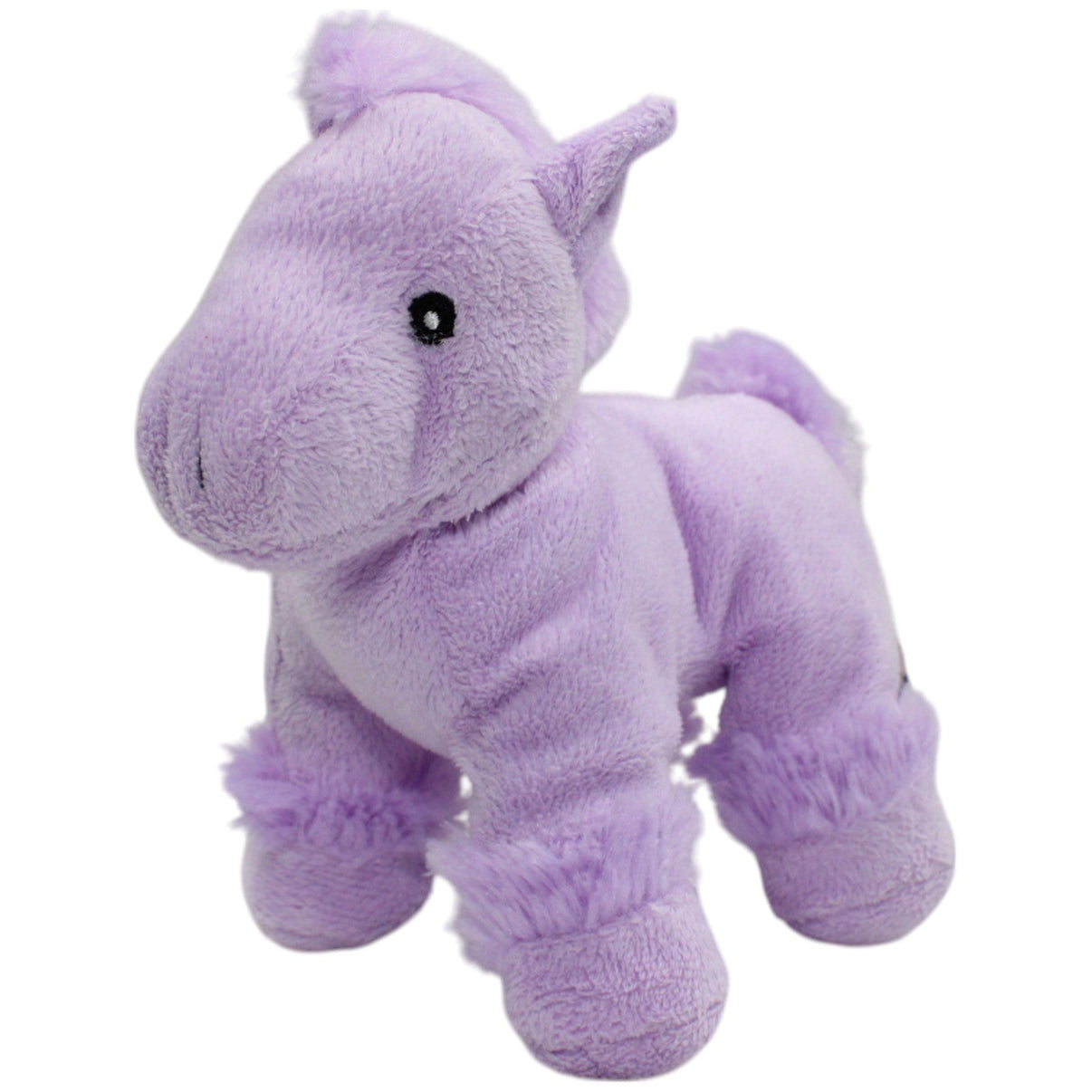 123000014467 Kik Textilien und Non - Food Kleines lila Pony Kuscheltier Kumpel Leo Gebraucht Pferd