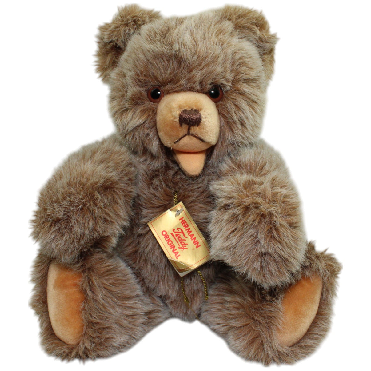 123000014473 Teddy - Hermann XL Brummbär mit Stimme & beweglichen Gliedern Kuscheltier Kumpel Leo _Vintage_ Gebraucht Teddy