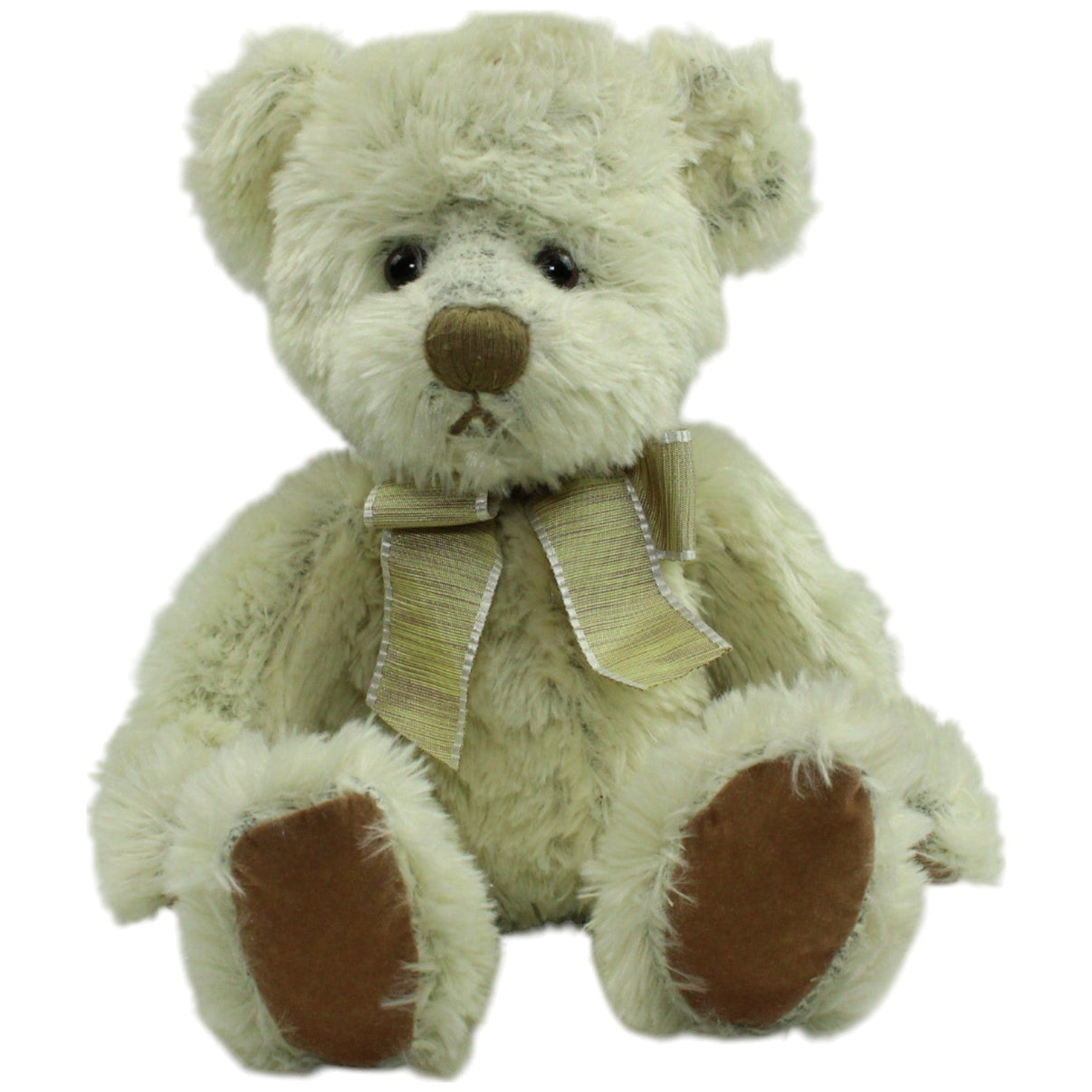 123000014478 Russ Berrie Beiger Teddy, Burleigh Kuscheltier Kumpel Leo Gebraucht Teddy Teddybär