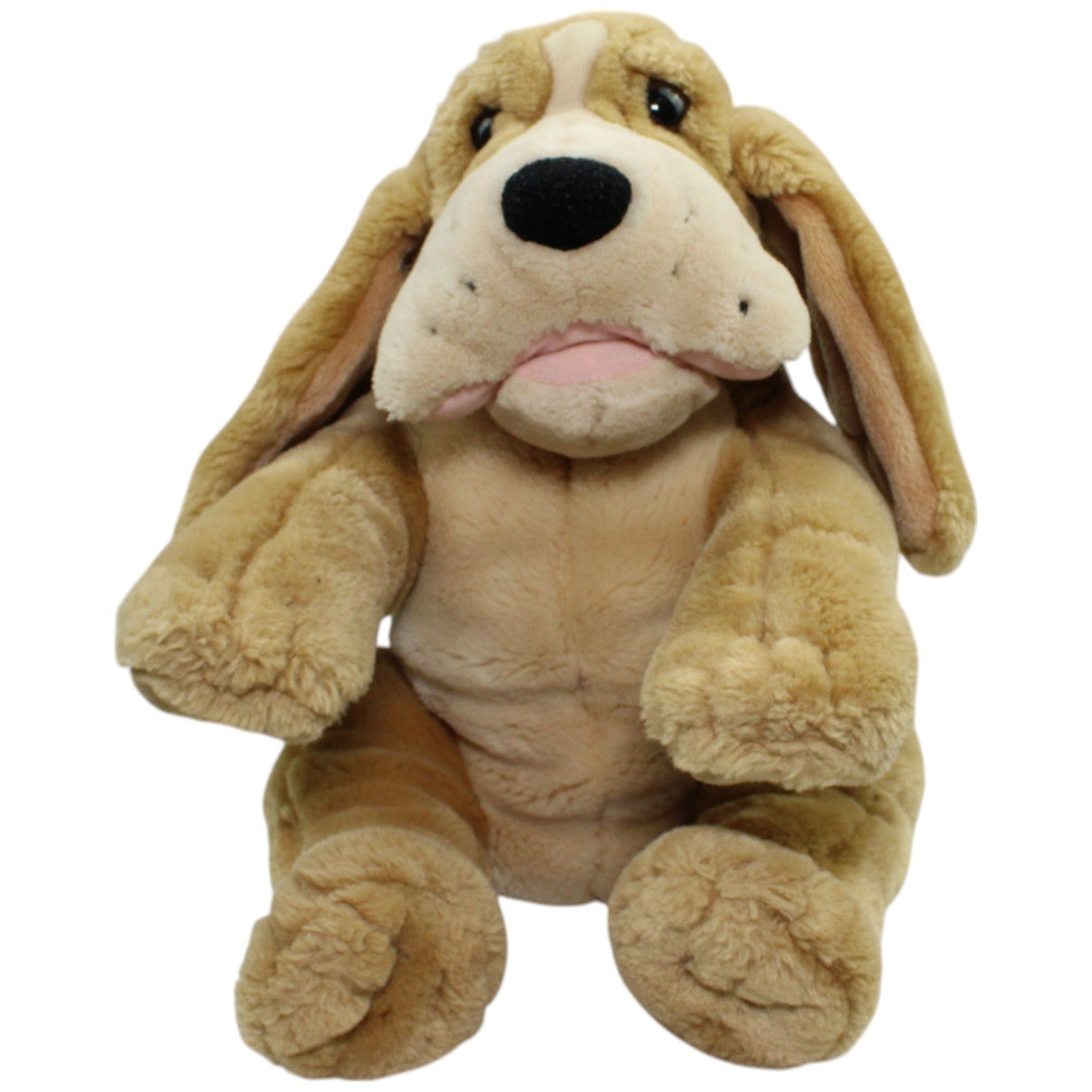 123000014489 Bear Factory Süßer Jagdhund, groß Kuscheltier Kumpel Leo Gebraucht Hund