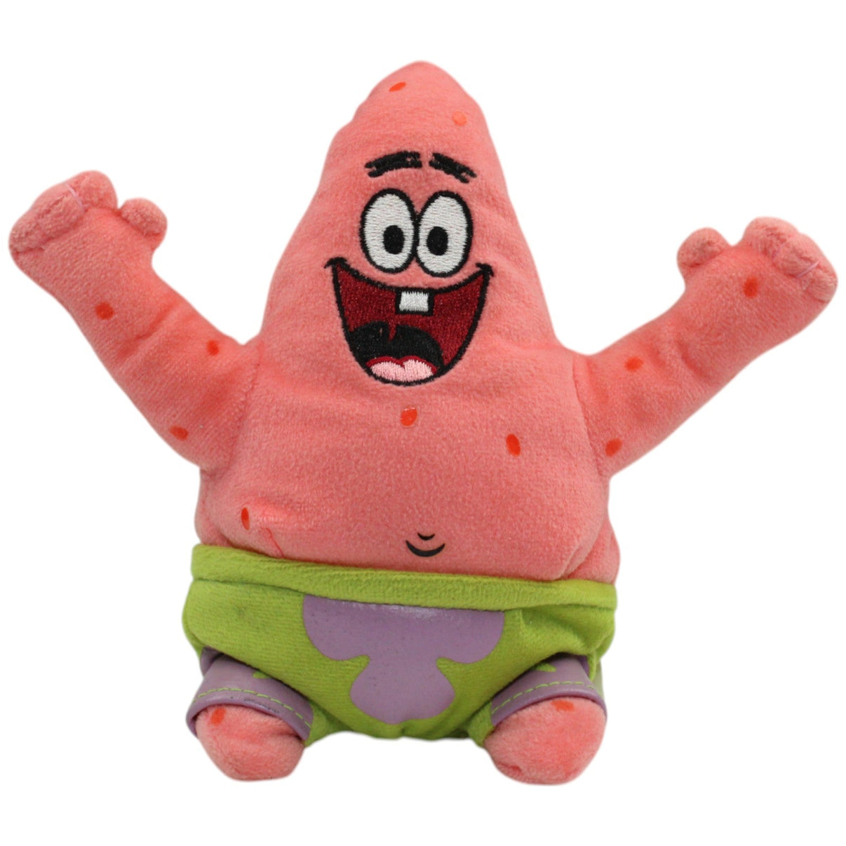 123000014498 TY Beanie Buddies, Patrick Star aus SpongeBob Schwammkopf Kuscheltier Kumpel Leo Gebraucht